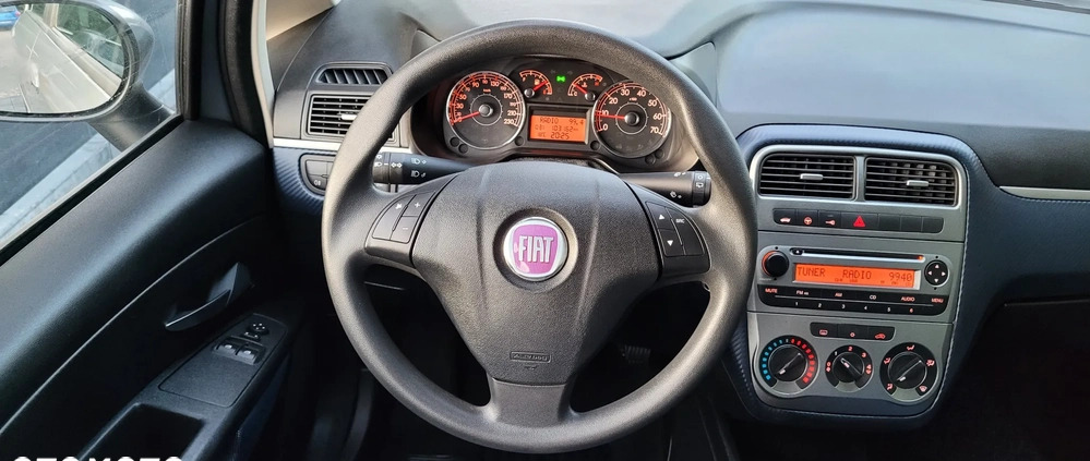 Fiat Punto Evo cena 16800 przebieg: 191488, rok produkcji 2011 z Lidzbark małe 137